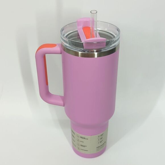 Stanley 40oz Stainless Steel H2.0 FlowState Quencher Tumbler Amethyst Purple NWT - Picture 8 of 14